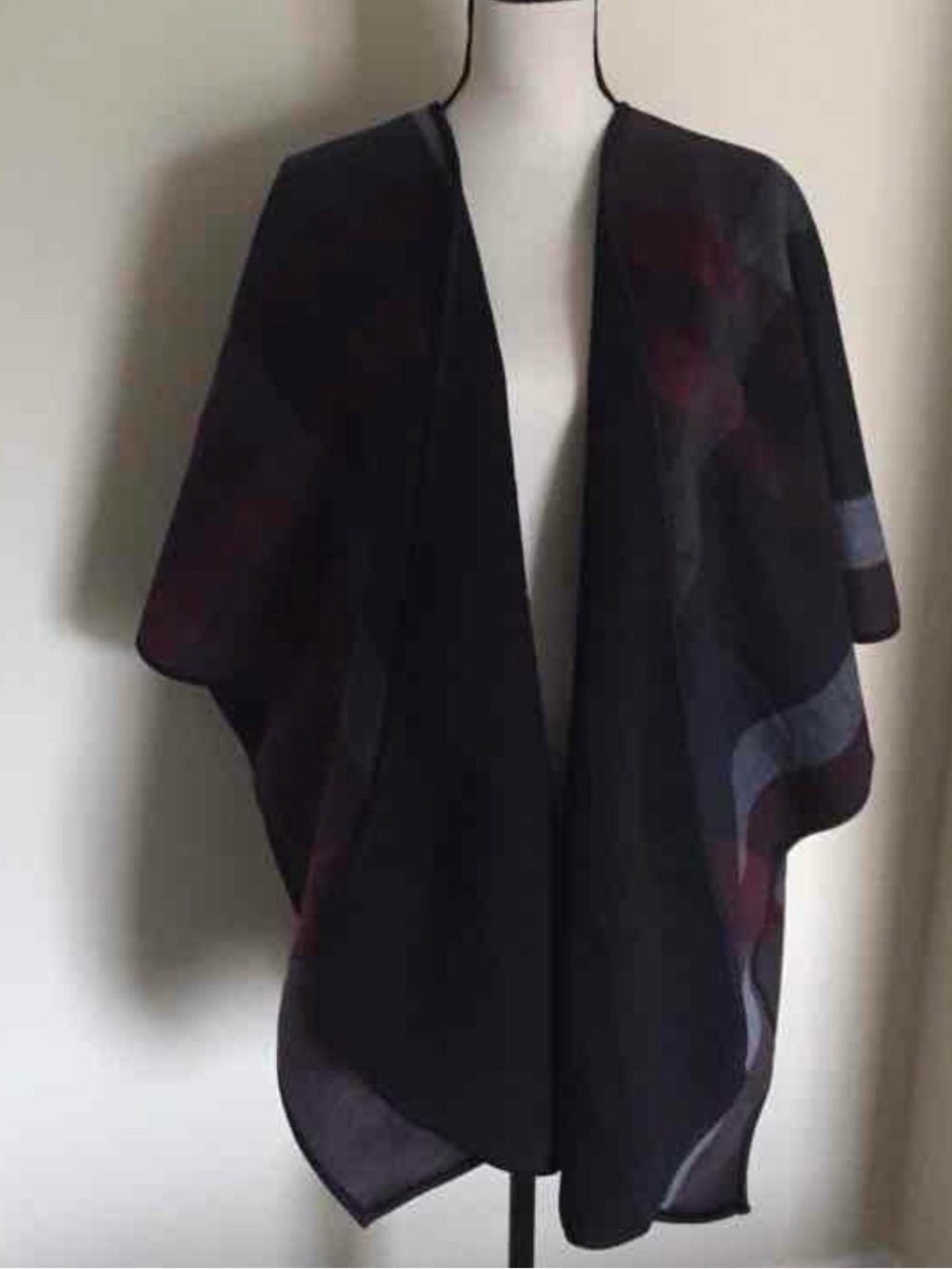 Ike Behar Reversible Shawl Wrap